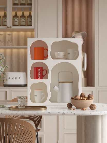 Boho Mug Display Storage Shelves