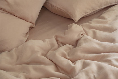 Premium Cotton 4-Piece Bedding Set – Soft Washed Finish