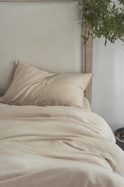 Premium Cotton 4-Piece Bedding Set – Soft Washed Finish