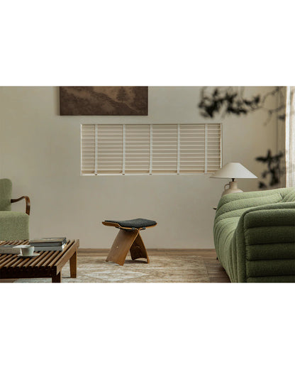 Butterfly Silhouette Wooden Stool