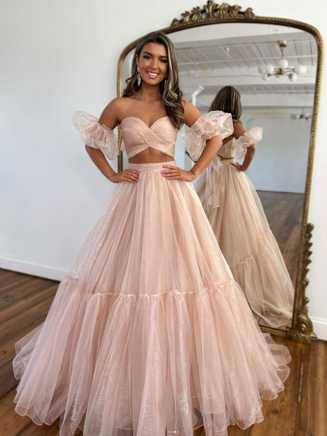 Pink Formal Evening Dress