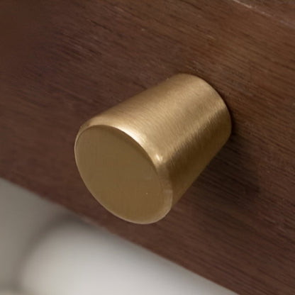 Luxury Solid Walnut Makeup Organizer Box with Drawers and Mirror – Elegant Vanity Storage Cabinet for Jewelry, Cosmetics & Beauty Essentials