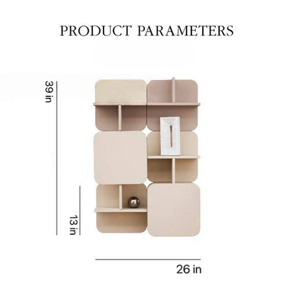 Modern Floating Wall Shelf with Storage – Minimalist Modular Design for Home & Office