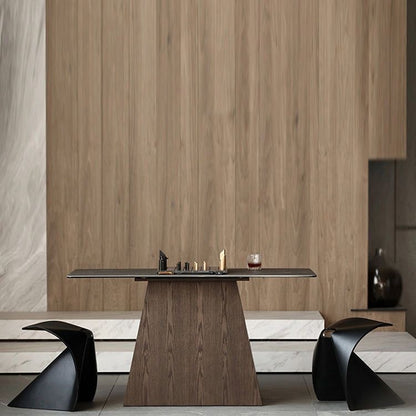 Origami Arc Modern Sculptural Stool – Minimalist Design Seating