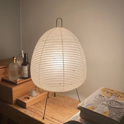 Japanese-Style Rice Paper Lantern Lamp – Handmade Decorative Lighting