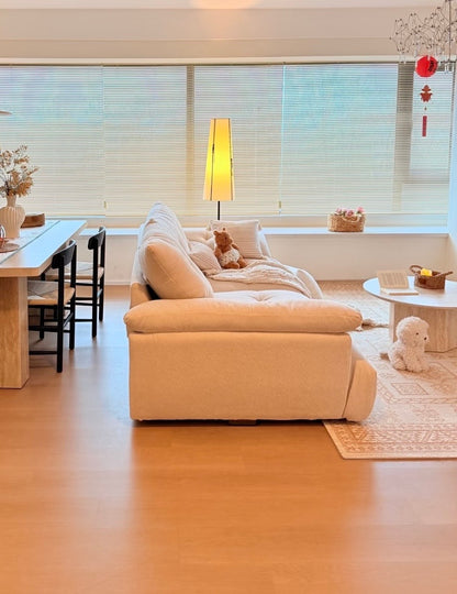 Cloud-Plush Modular Chenille Sofa - Deep Seating & Natural Latex