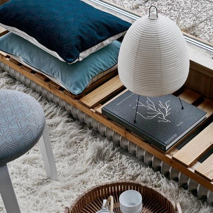 Japanese-Style Rice Paper Lantern Lamp – Handmade Decorative Lighting