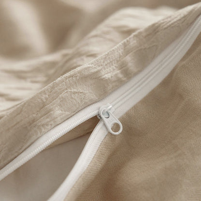 Premium Cotton 4-Piece Bedding Set – Soft Washed Finish