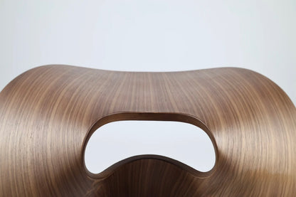 Origami Arc Modern Sculptural Stool – Minimalist Design Seating