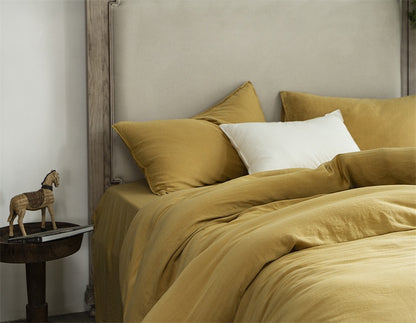 Premium Cotton 4-Piece Bedding Set – Soft Washed Finish