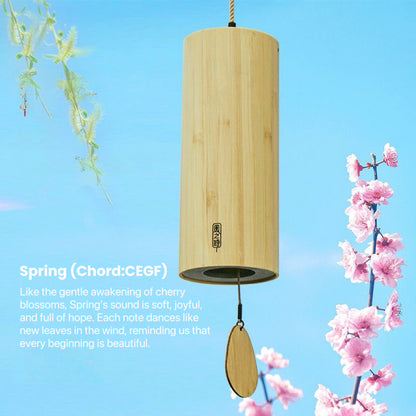 Harmony Bamboo Wind Chimes | Chord Tuned Melodies | Zen Garden & Indoor Sound Decor