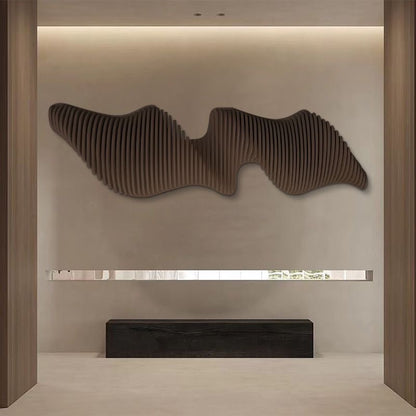 Parametric 3D Wall Art | Modern Vertical & Horizontal Abstract Panel | Acoustic Sculpture