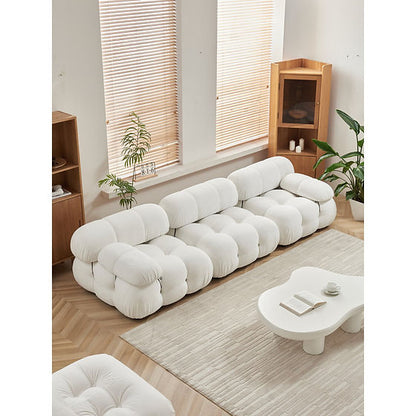 Cloud Couch White Tatul 114" Upholstered Modular Couch