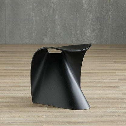 Origami Arc Modern Sculptural Stool – Minimalist Design Seating