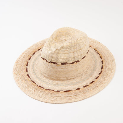 The Palm Leaf Straw Fedora