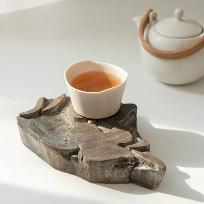 Vintage Hand-Carved Indian Wooden Block Stamp | Artisan Tabletop Decor & Textile Press