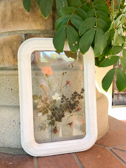 Nature Inspired Floral Wooden Wall Frame 8" X 12"