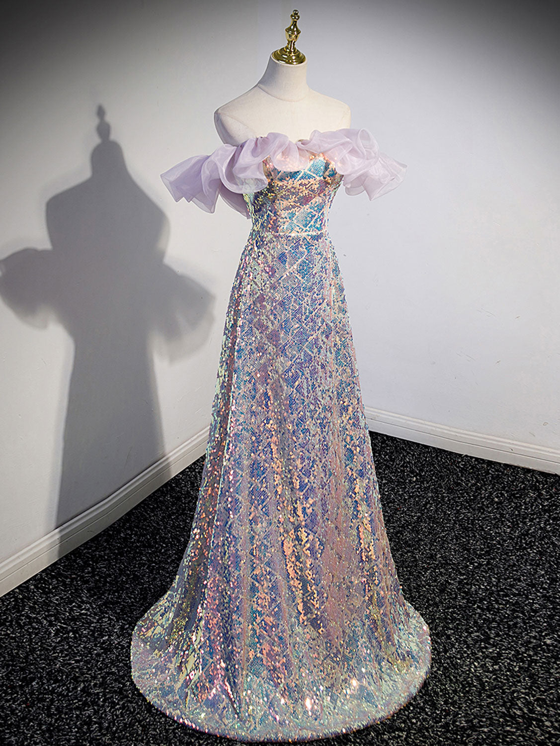 Sequin Evening Dress