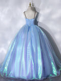 Blue Formal Evening Dress