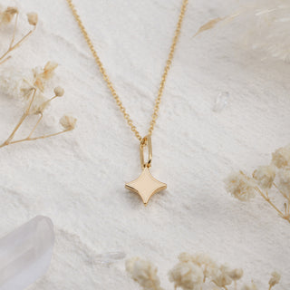 Serenity Star Moonlit Sand Pendant Necklace