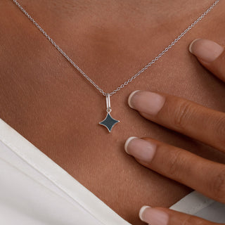 Serenity Star Astral Fog Pendant Necklace
