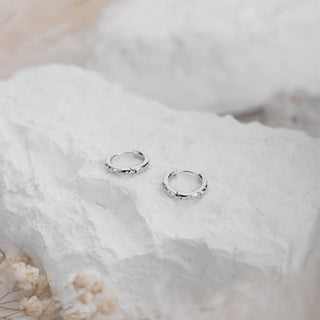 Serenity Star Mini Hoop Earrings