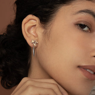 Osmanthus Marquise Drop Earrings