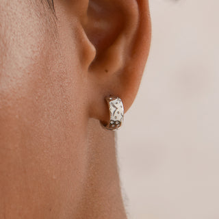 Serenity Star Huggie Earrings