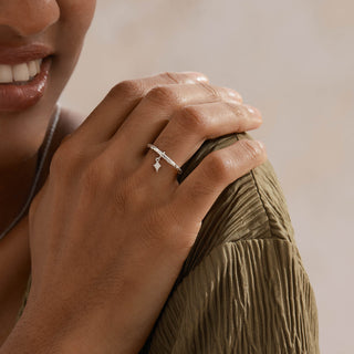 Serenity Star Charm Ring