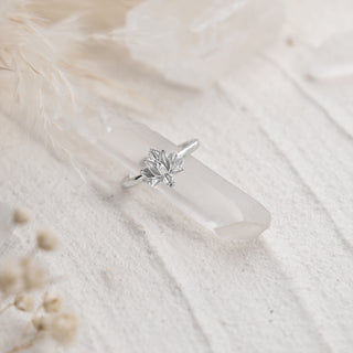 Lotus Flower Stacking Ring