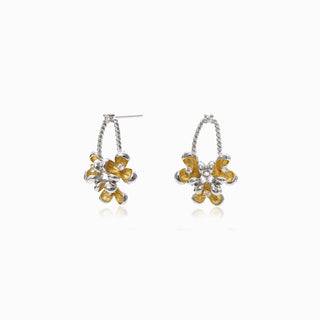 Osmanthus Basket Stud Earrings