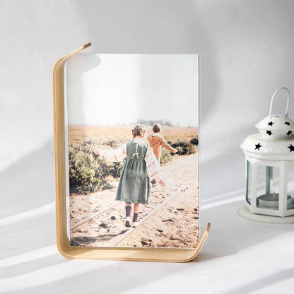 Eco-Friendly Bamboo Cozy Picture Frames