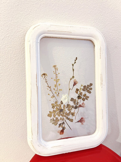 Nature Inspired Floral Wooden Wall Frame 8" X 12"