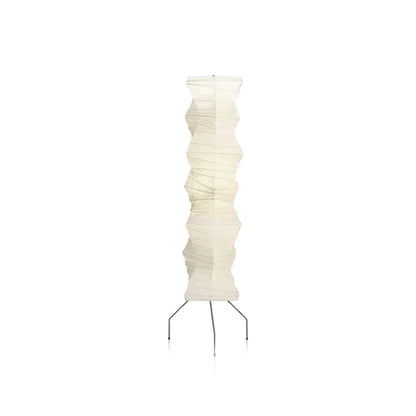 Japanese Wabi-Sabi Rice Paper Irregular Floor Lamp